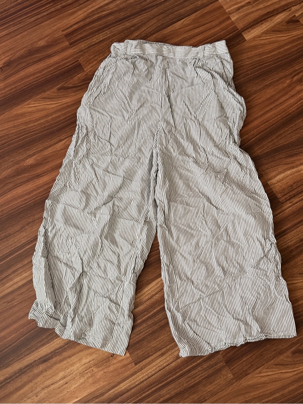 American Eagle Striped Wide Leg Pants (XL)
